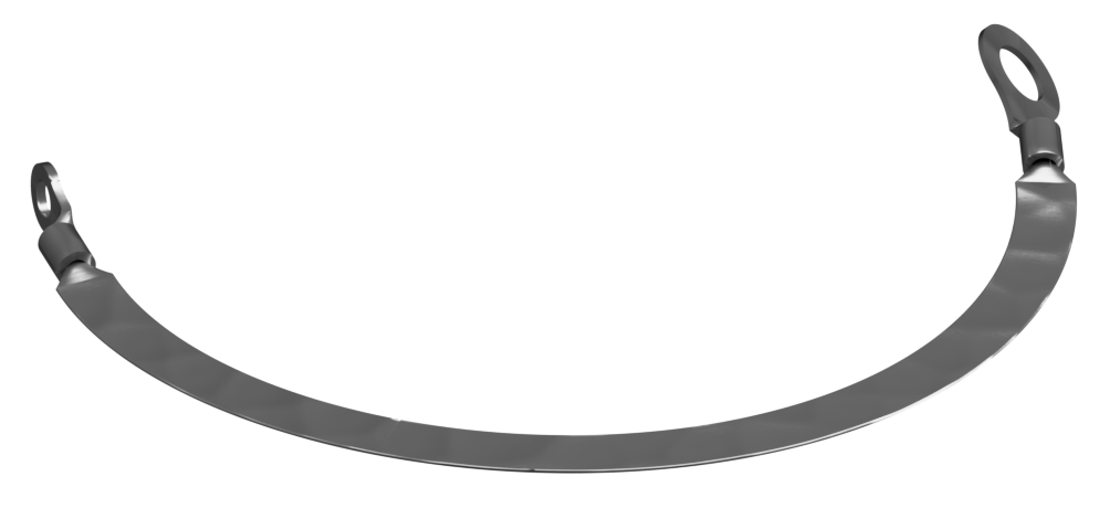 Grounding strap, 250mm